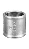 Муфта оцинкованная 1.1/2" вн.р.