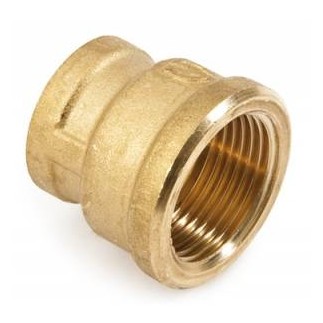 Муфта переходная латунная 3/8"х1/4" вн.р. Муфта переходная латунная 3/8"х1/4" вн.р.