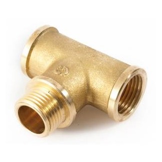 Тройник латунный 1/2" в-н-в Тройник латунный 1/2" в-н-в