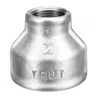 Муфта оцинкованная 1.1/2"х1.1/4" вн.р.