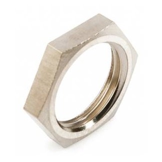 Контргайка никелированная 3/8" вн.р. Контргайка никелированная 3/8" вн.р.