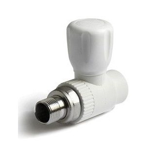 Кран шаровый для радиатора Pro Aqua прямой 25х3/4" нар.р. Кран шаровый для радиатора Pro Aqua прямой 25х3/4" нар.р.