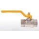 Кран шаровый для газа в-в 1/2" длинная ручка