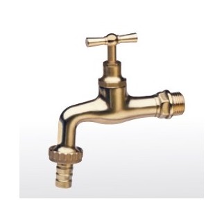 Кран садовый со штуцером 1/2" латунный Кран садовый со штуцером 1/2" латунный
