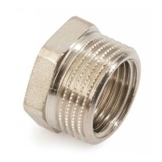 Футорка никелированная 1.1/2"х1.1/4" н-в Футорка никелированная 1.1/2"х1.1/4" н-в