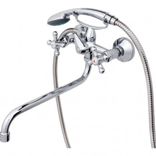 Смеситель RUBINETA для ванны 1/2", R-1 "CROSS", S-300, резина Смеситель RUBINETA для ванны 1/2", R-1 "CROSS", S-300, резина