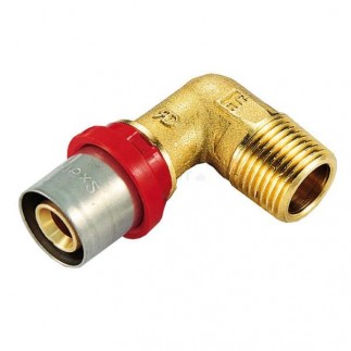 Угольник Tiemme пресс 40х1.1/4" нар.р. Угольник Tiemme пресс 40х1.1/4" нар.р.