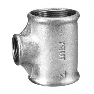 Тройник оцинкованный 3/4"х1/2" вн.р. Тройник оцинкованный 3/4"х1/2" вн.р.