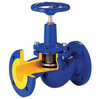 Клапан запорный ZETKAMA фланцевый DN65 PN16 Клапан запорный ZETKAMA фланцевый DN65 PN16