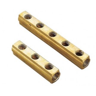 Коллектор магистральный 1"х1/2" вн.р. 2 вых. Коллектор магистральный 1"х1/2" вн.р. 2 вых.