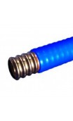 Нерж.труба гофр. отожженная в ПЭ (синяя) 25 мм