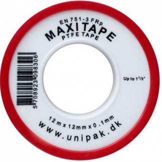 Фум Unipak MAXITAPE 13.2м (12х0.1 мм) до 1.1/4"