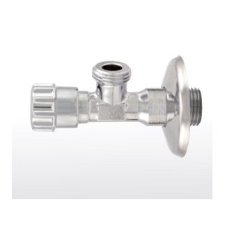 Вентиль 1/2"х1/2" для смесителя хромированный с чашкой Вентиль 1/2"х1/2" для смесителя хромированный с чашкой