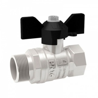 Кран шаровый LD Pride в-н 3/4" бабочка Кран шаровый LD Pride в-н 3/4" бабочка