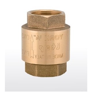 Клапан обратный 1.1/4" с пластиковым седлом Клапан обратный 1.1/4" с пластиковым седлом